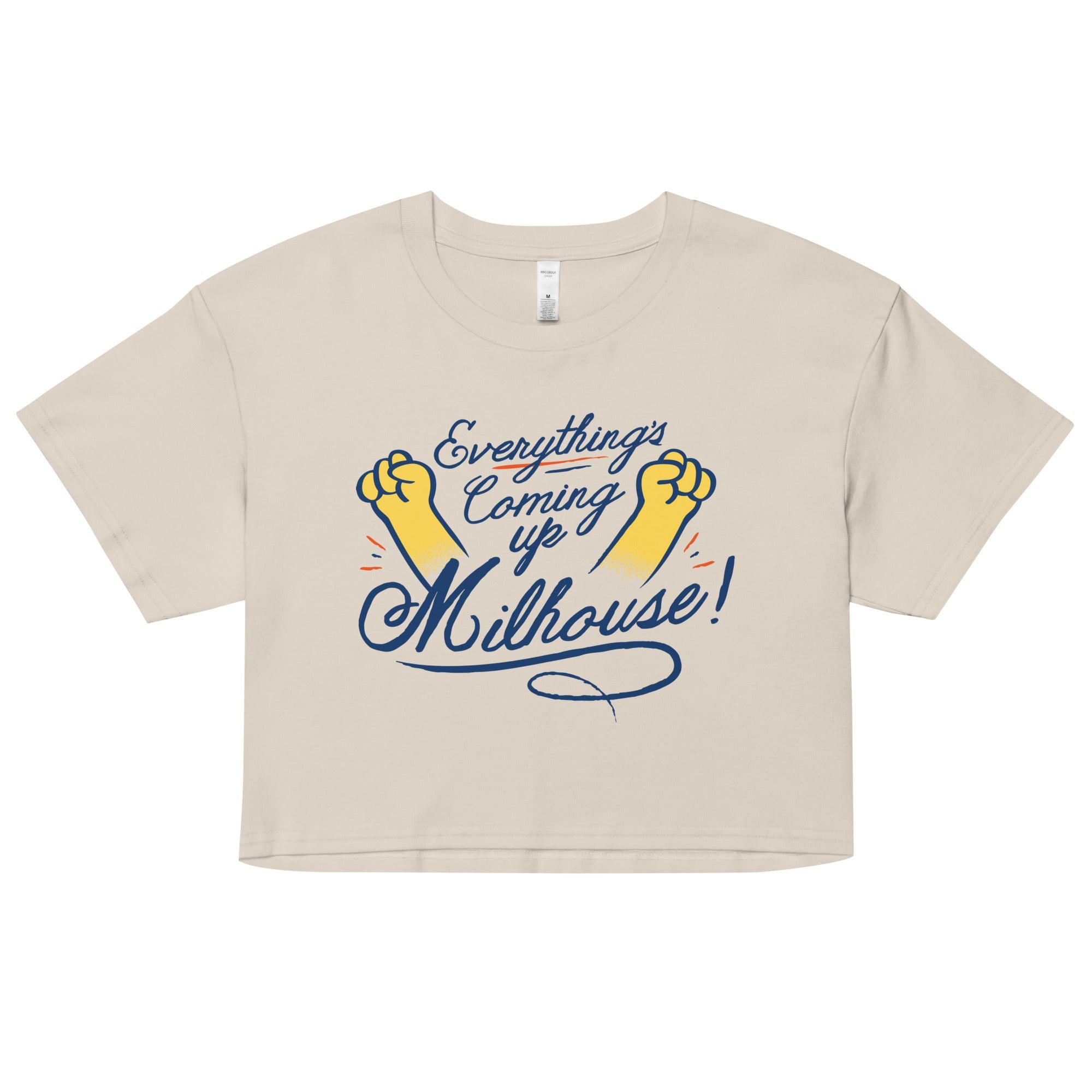 Everything's Coming Up Milhouse! Women's Crop Tee