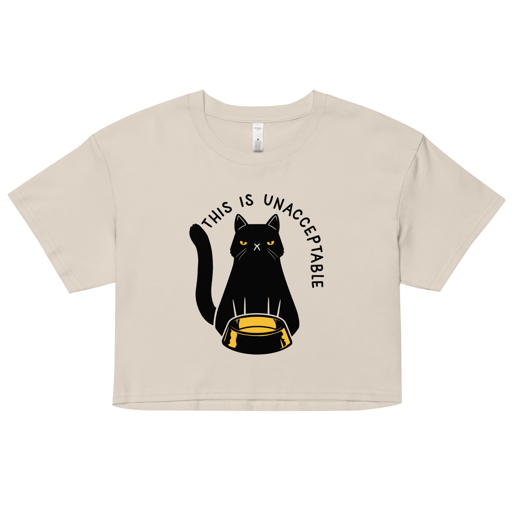 This Is Unacceptable Women's Crop Tee