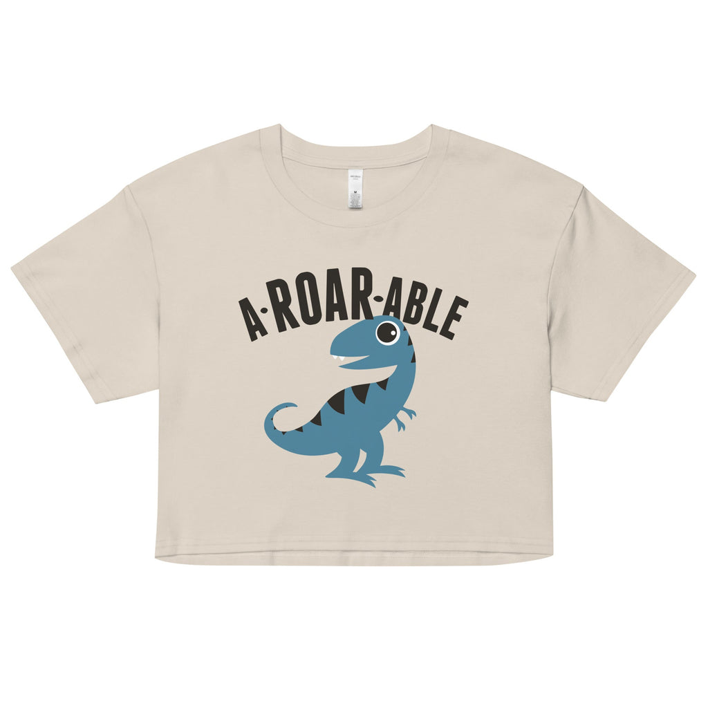 A-Roar-Able Women's Crop Tee