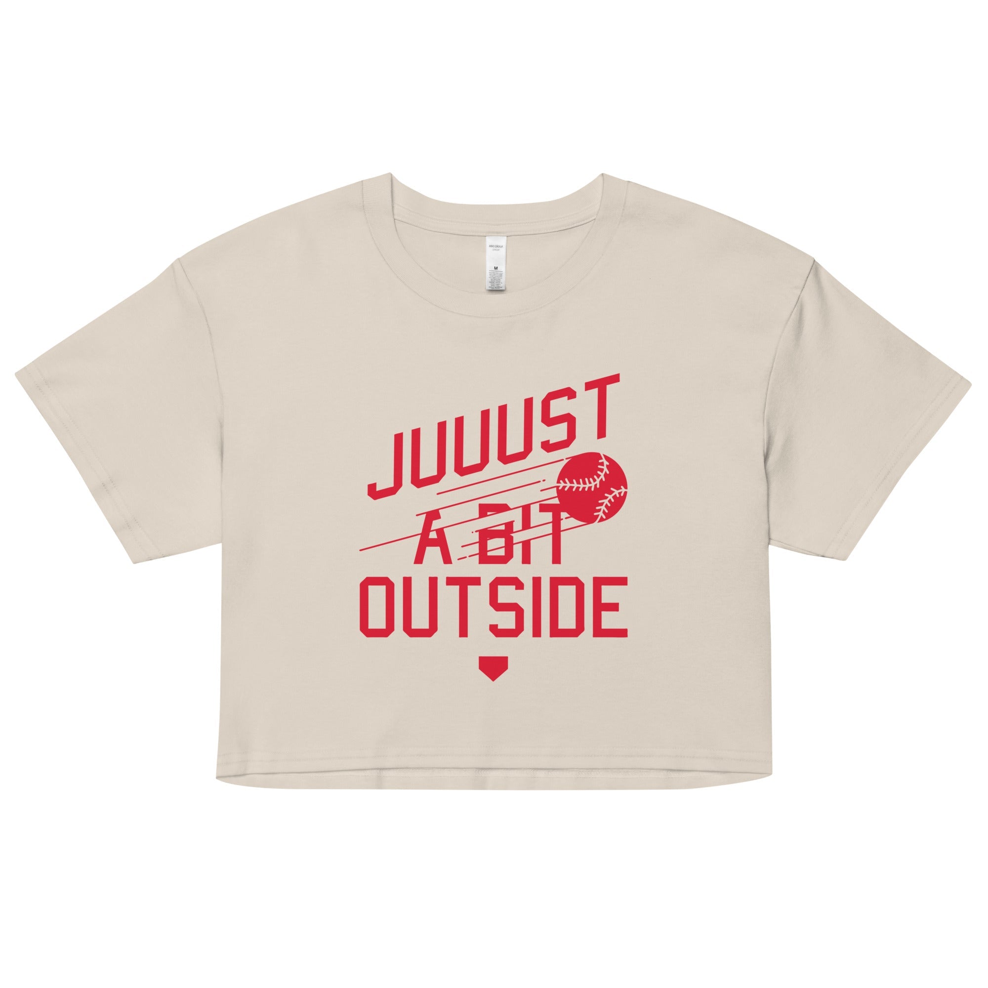 Just A Bit Outside Women's Crop Tee