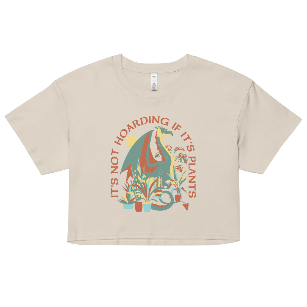 It's Not Hoarding If It's Plants Women's Crop Tee