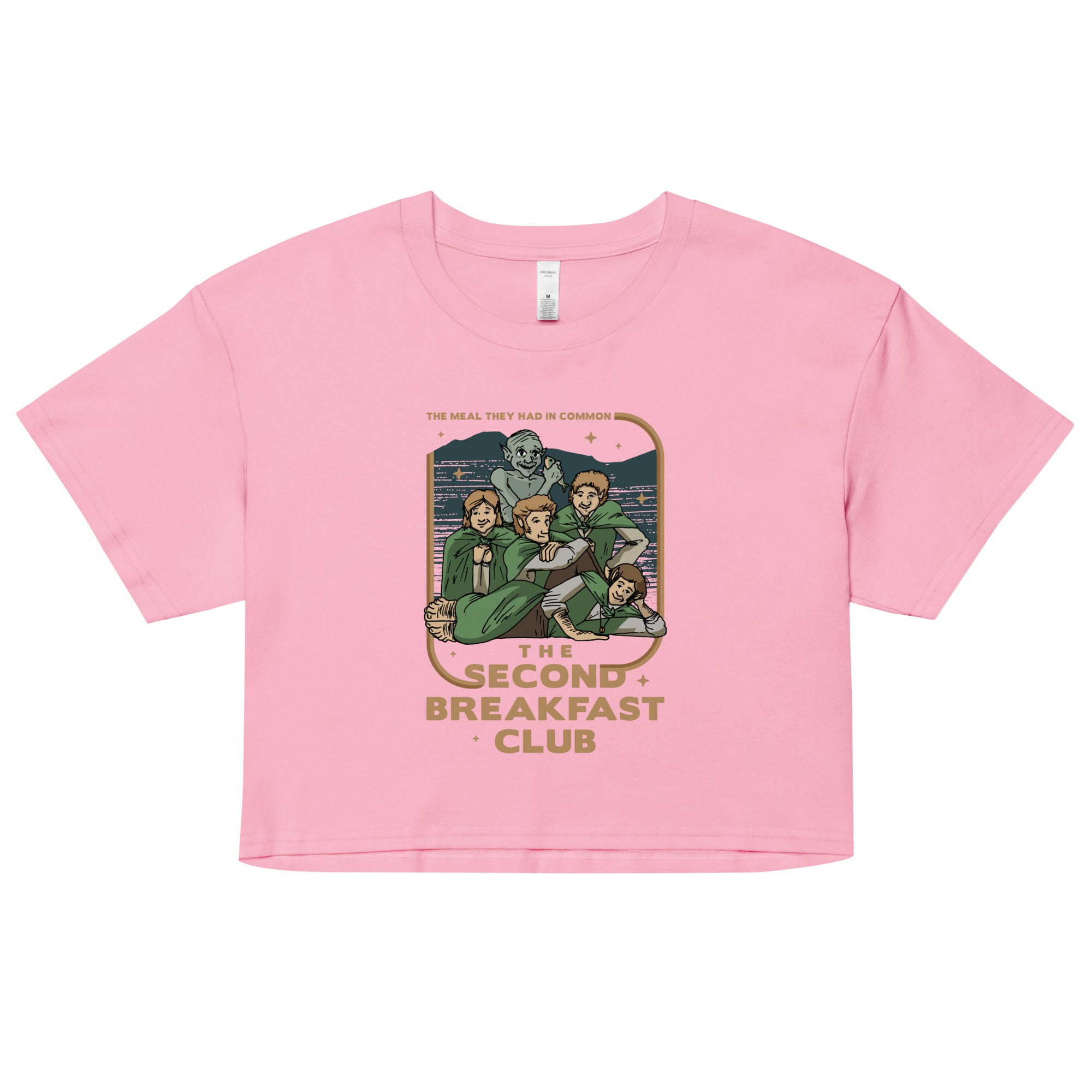 The Second Breakfast Club Women's Crop Tee