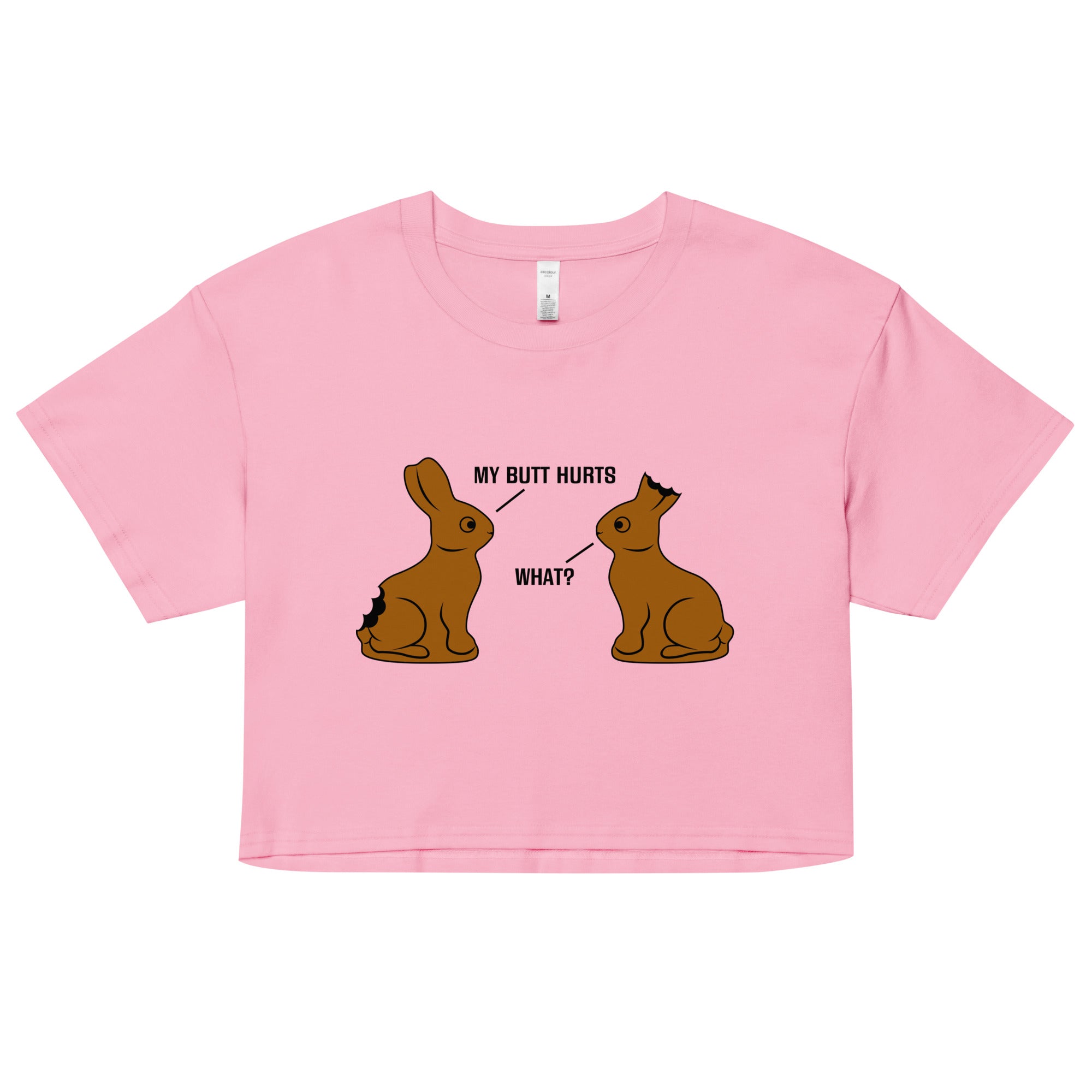 My Butt Hurts Women's Crop Tee