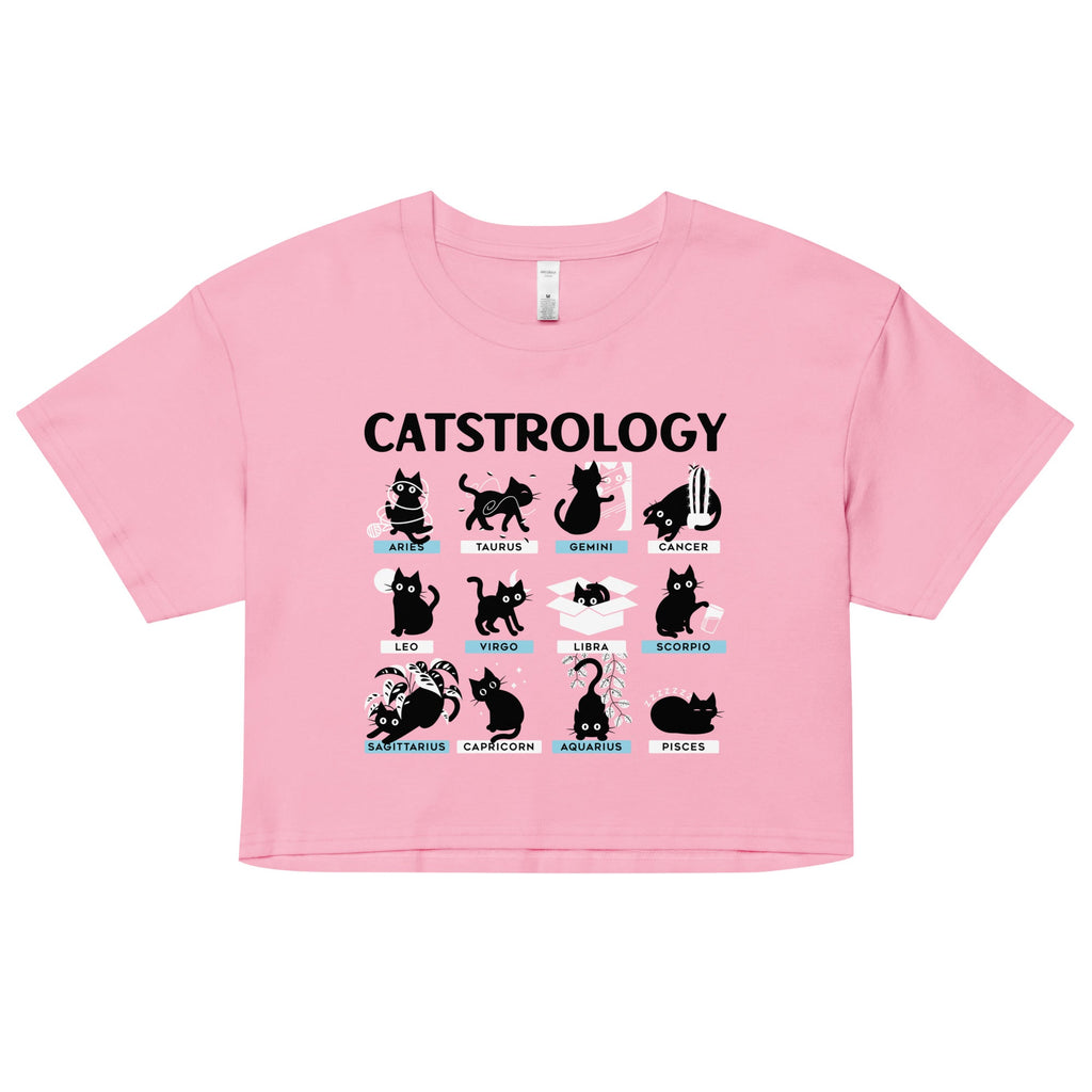 Catstrology Women's Crop Tee