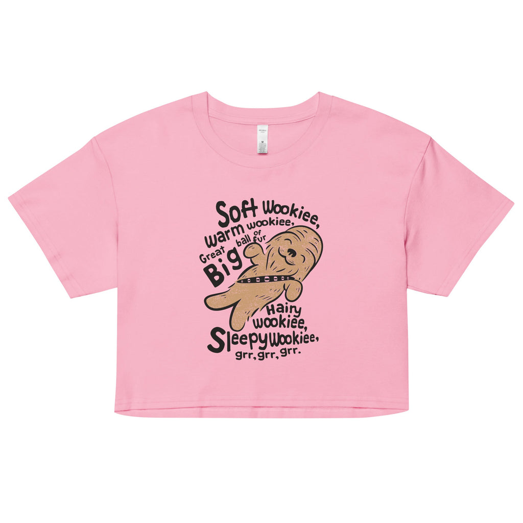 Soft Wookiee, Warm Wookiee Women's Crop Tee