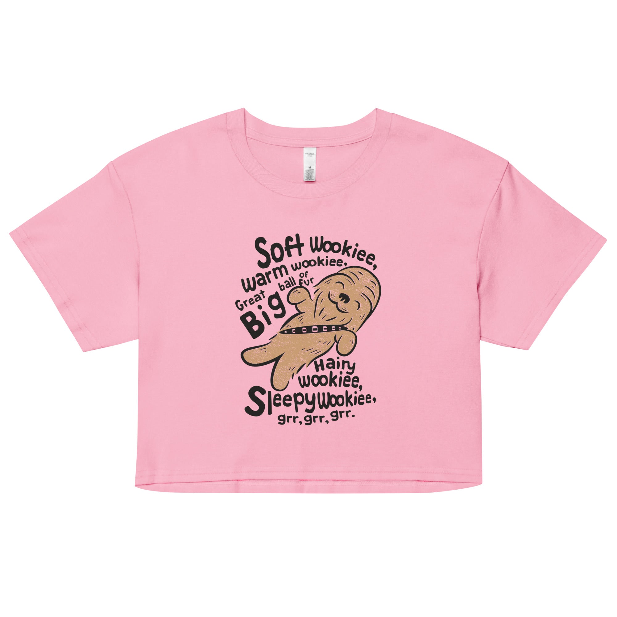 Soft Wookiee, Warm Wookiee Women's Crop Tee