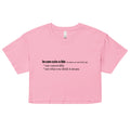 Inconceivable Definition Women's Crop Tee