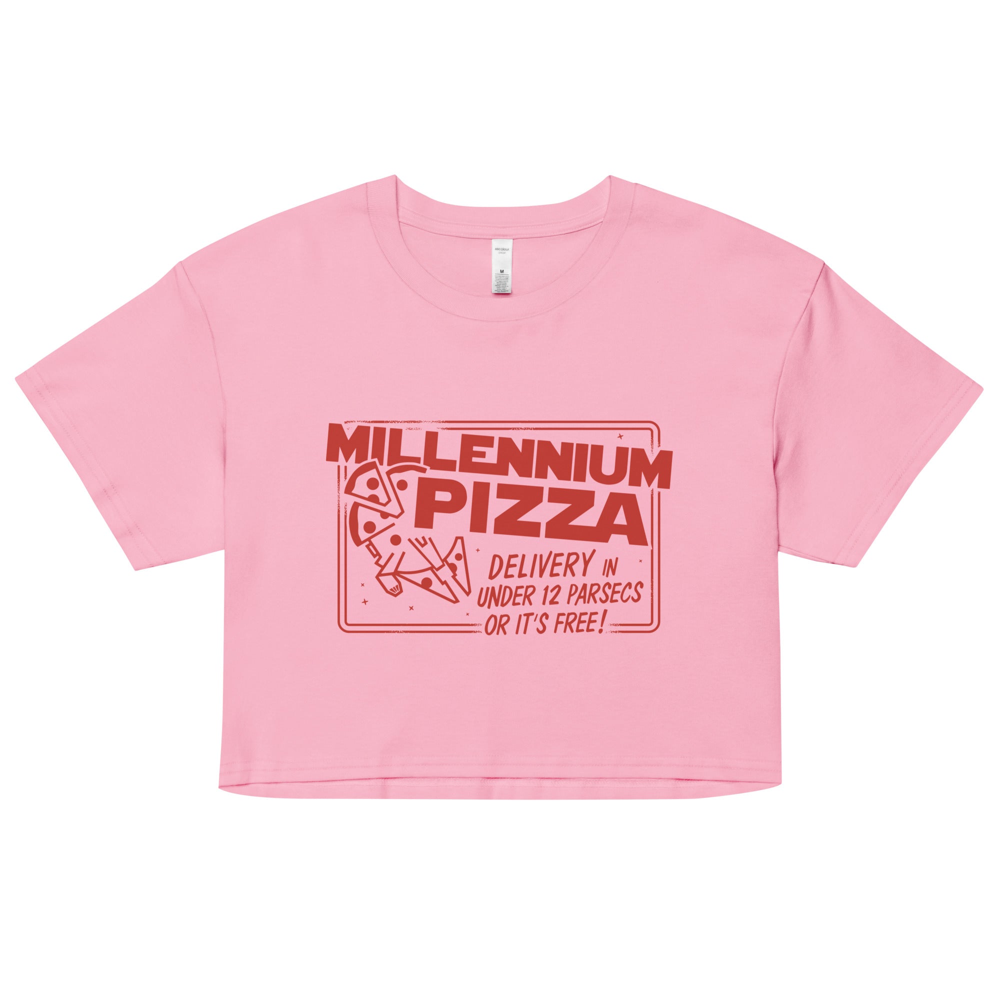 Millennium Pizza Women's Crop Tee