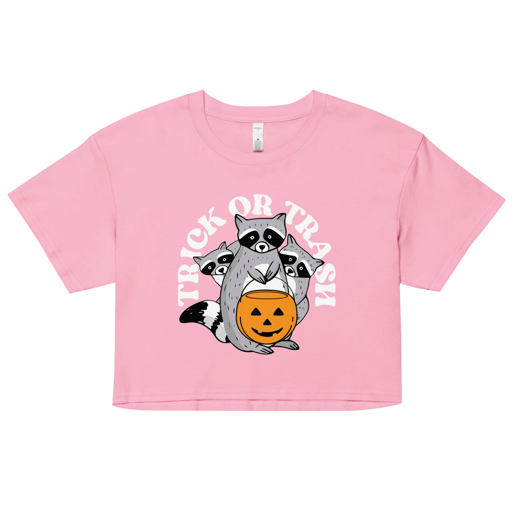 Trick Or Trash Women's Crop Tee