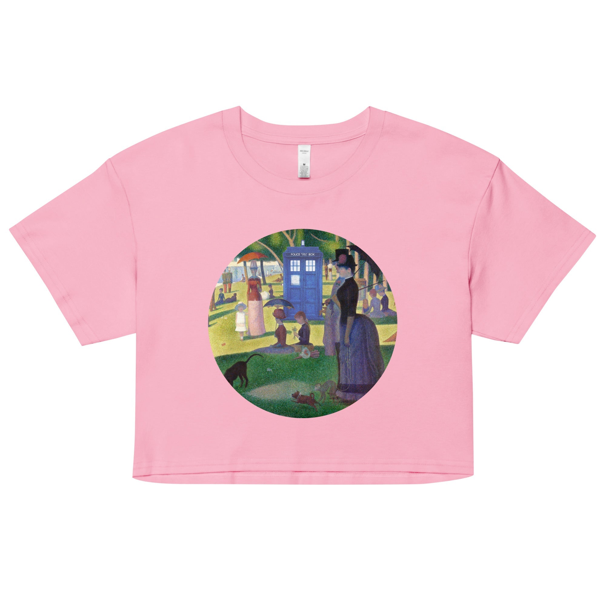 Tardis On La Grande Women's Crop Tee