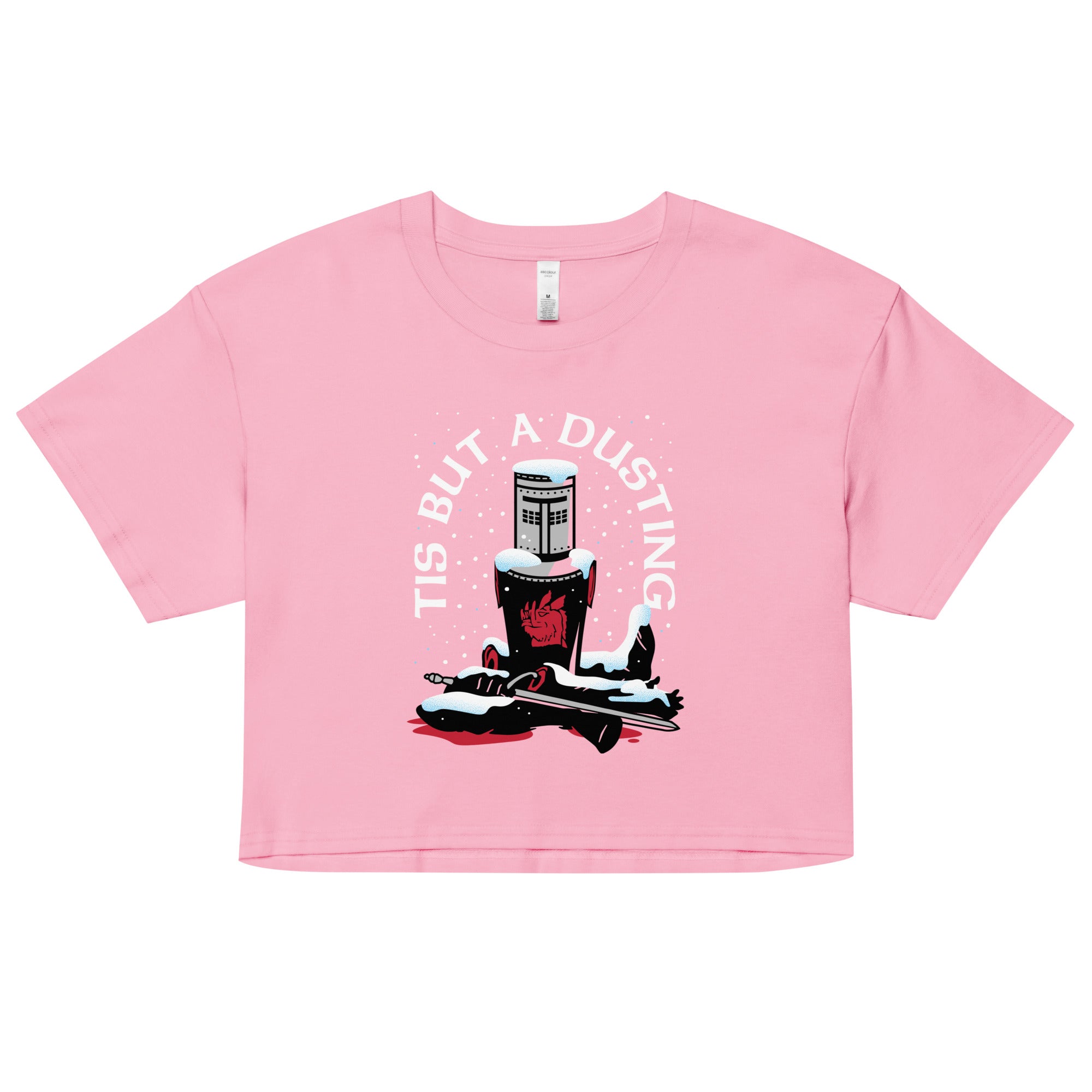 Tis But A Dusting Women's Crop Tee