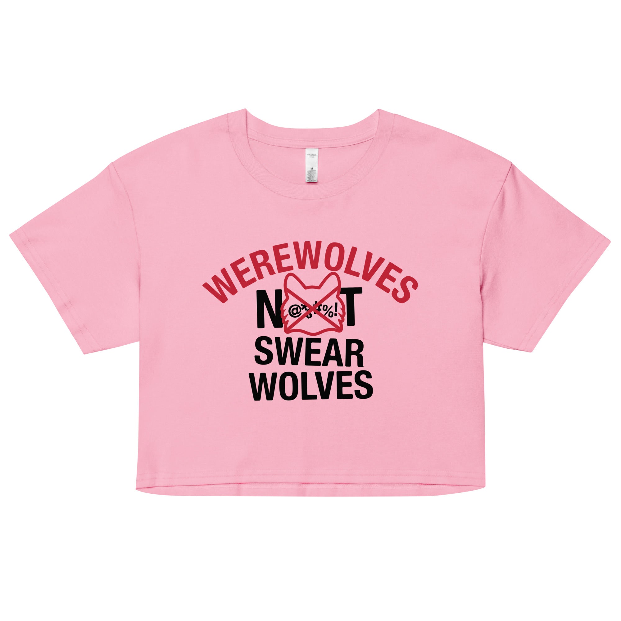 Werewolves Not Swearwolves Women's Crop Tee