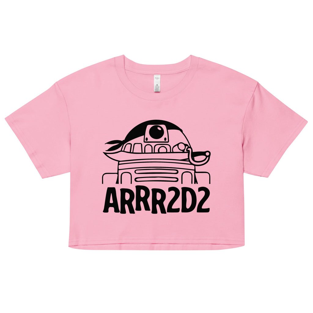 ARRR2D2 Women's Crop Tee