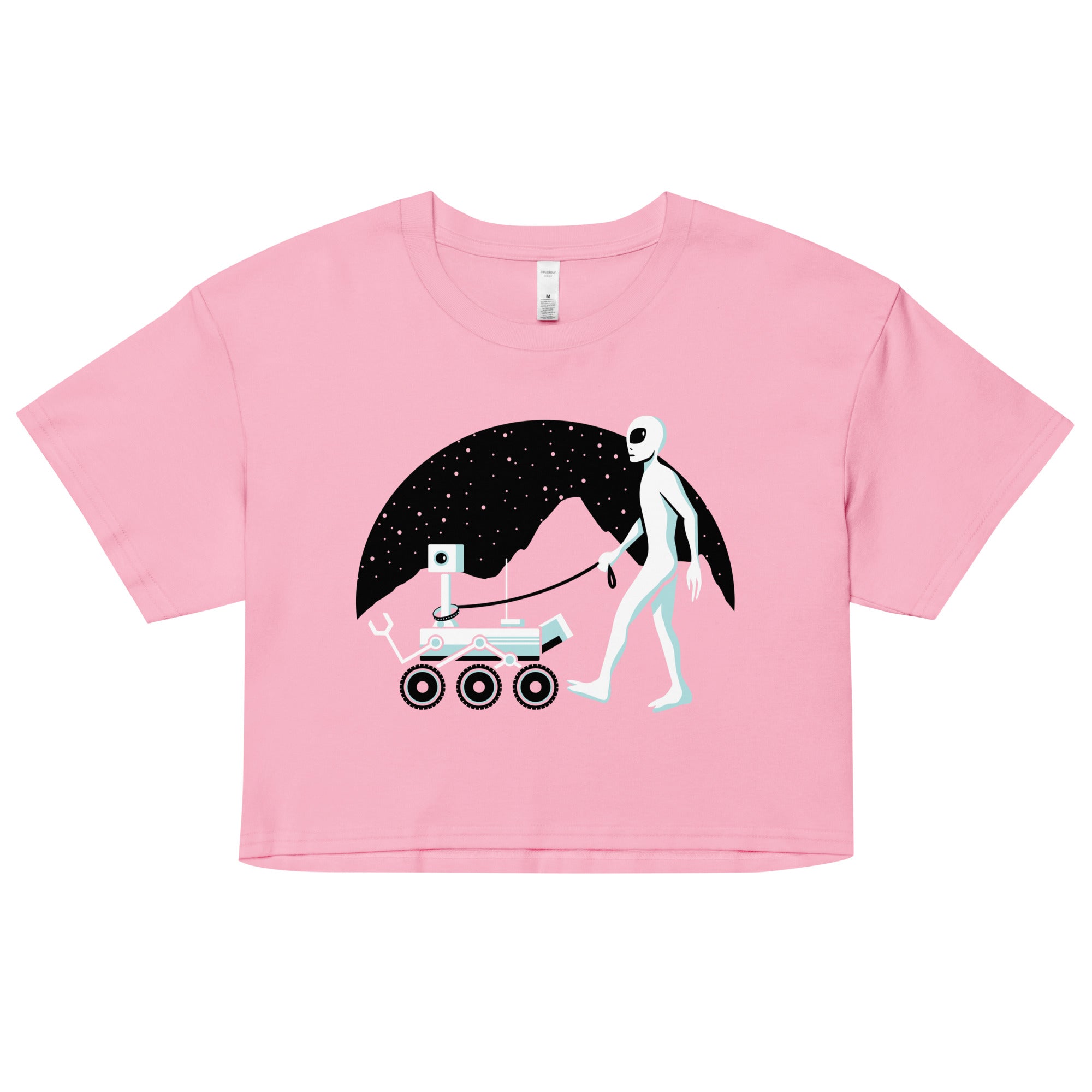 Mars Rover Women's Crop Tee