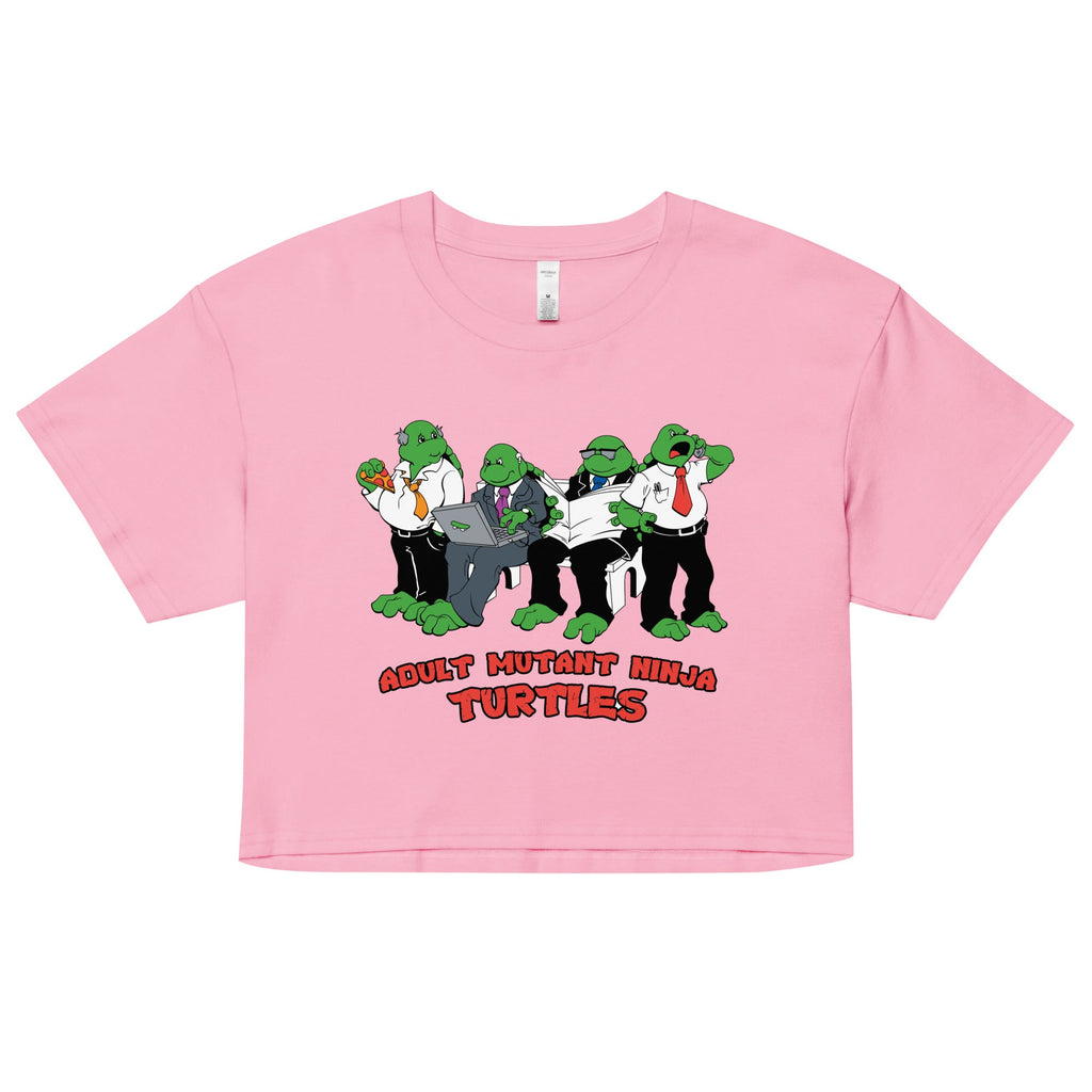 Adult Mutant Ninja Turtles Women's Crop Tee