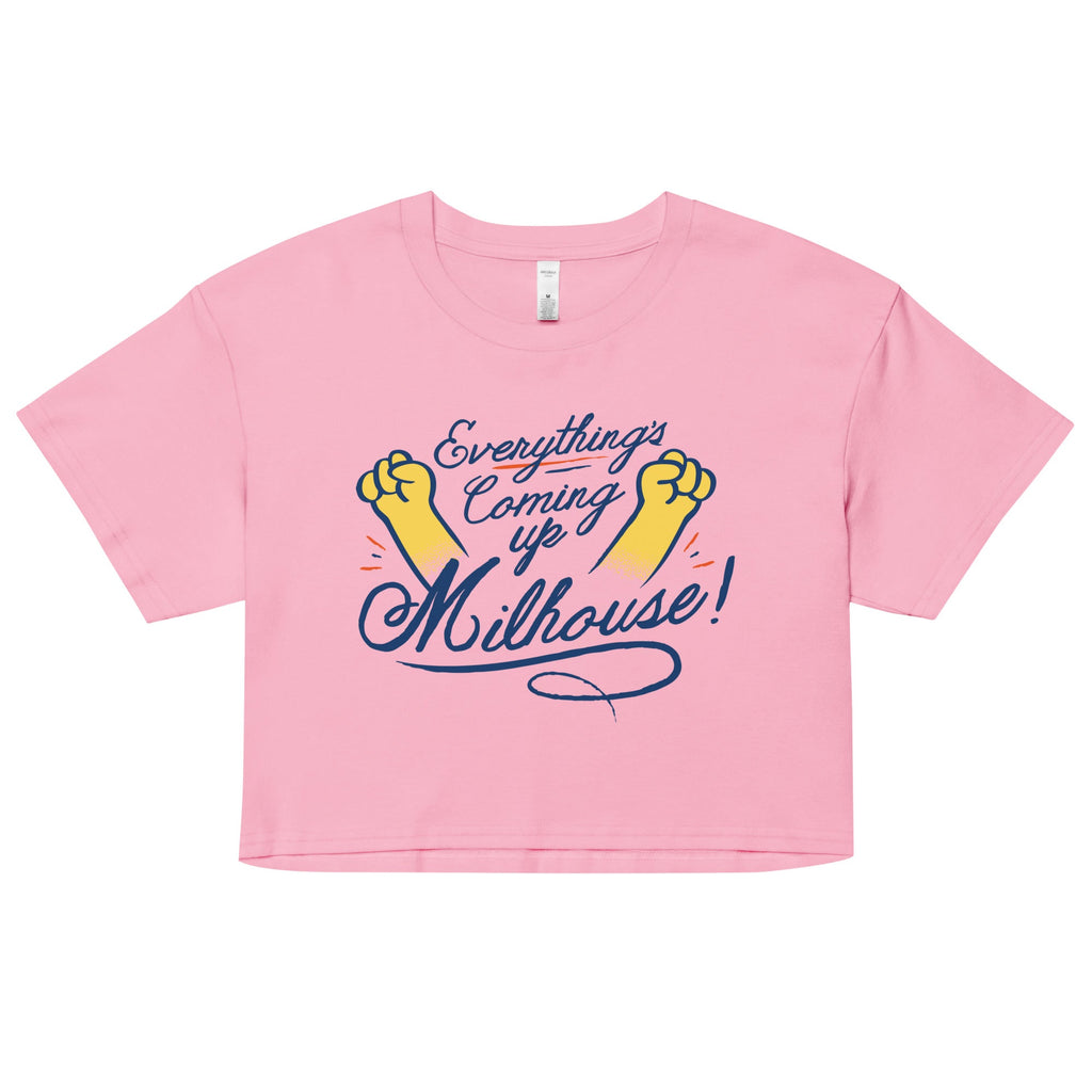Everything's Coming Up Milhouse! Women's Crop Tee