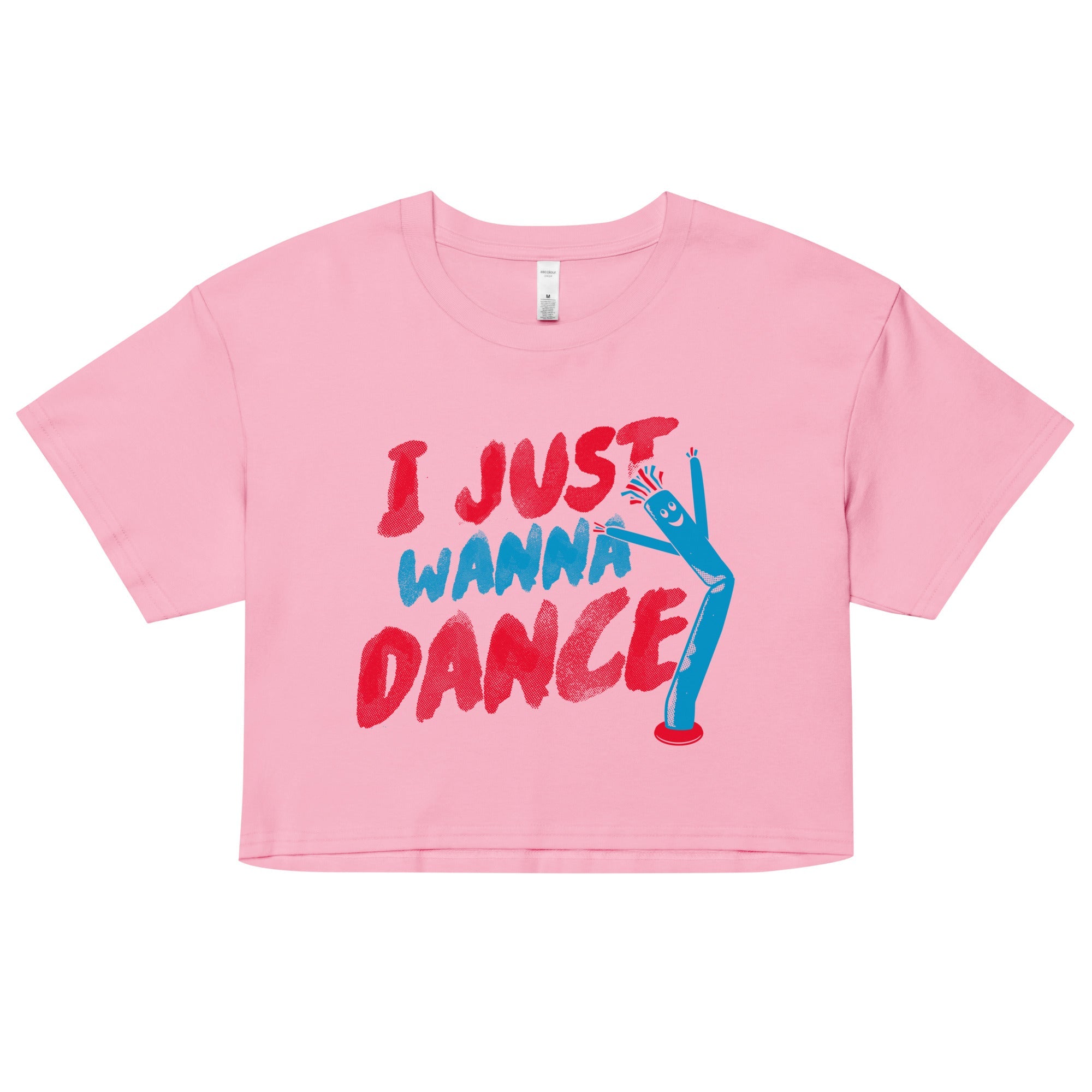 I Just Wanna Dance Women's Crop Tee