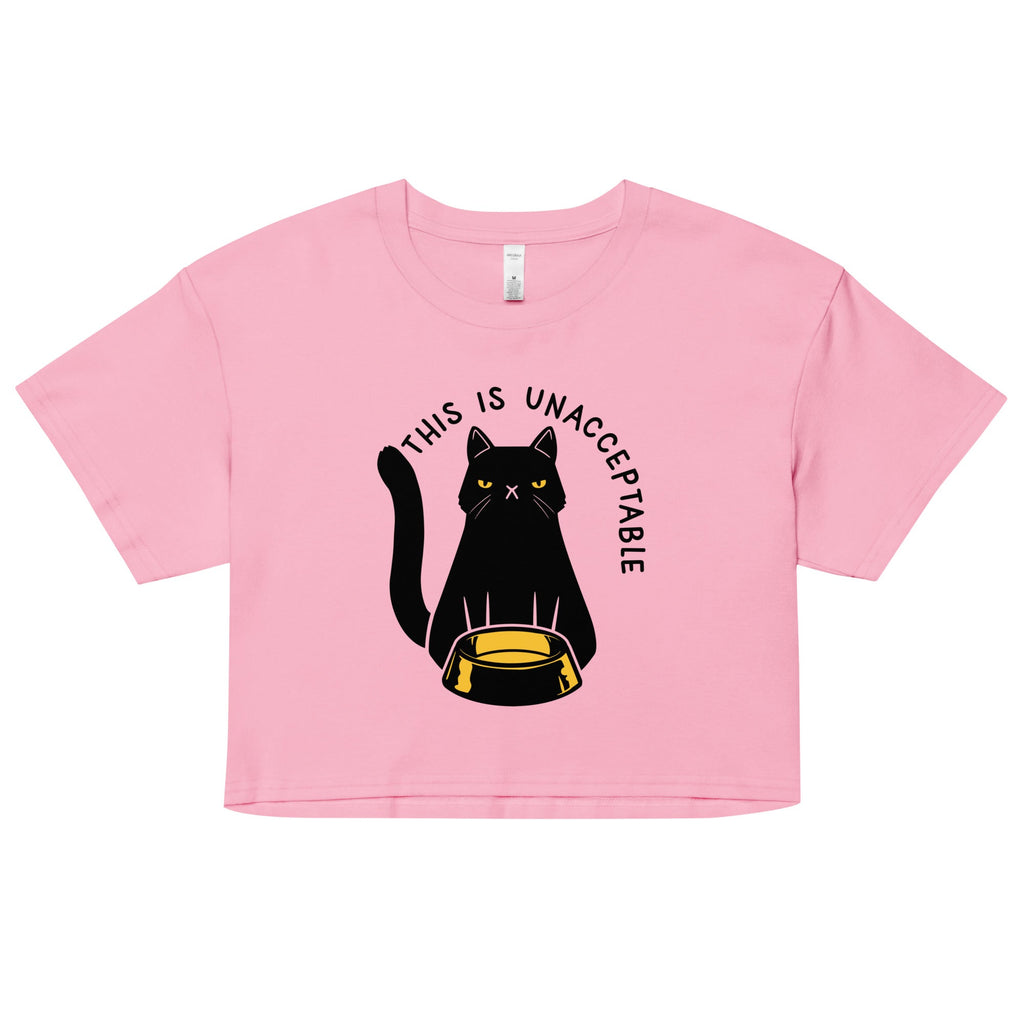 This Is Unacceptable Women's Crop Tee