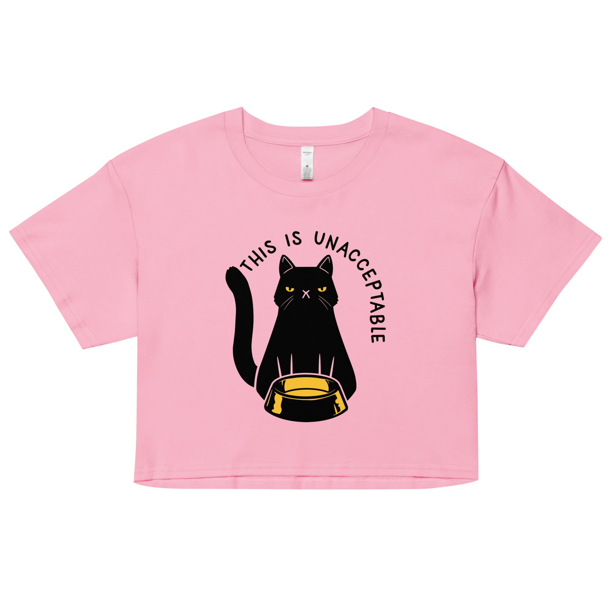 This Is Unacceptable Women's Crop Tee