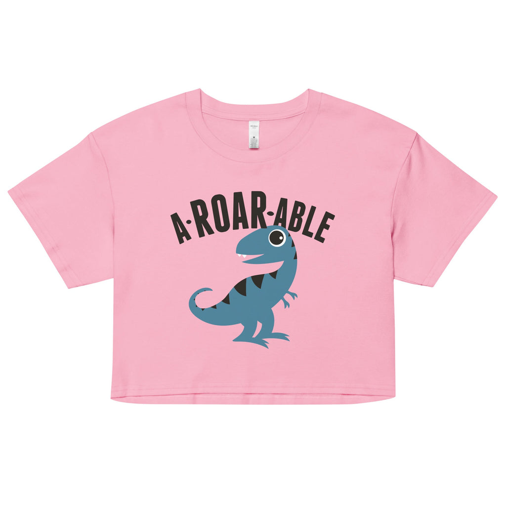 A-Roar-Able Women's Crop Tee