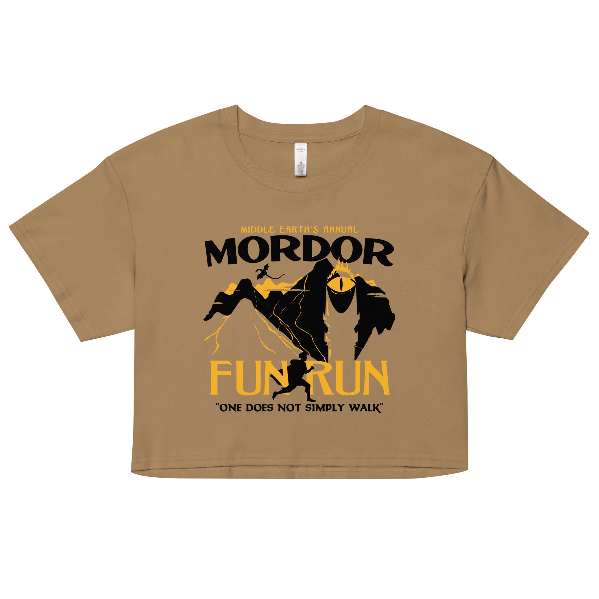 Mordor Fun Run Women's Crop Tee