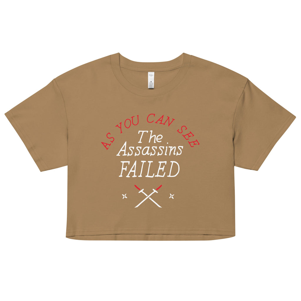 The Assassins Failed Women's Crop Tee
