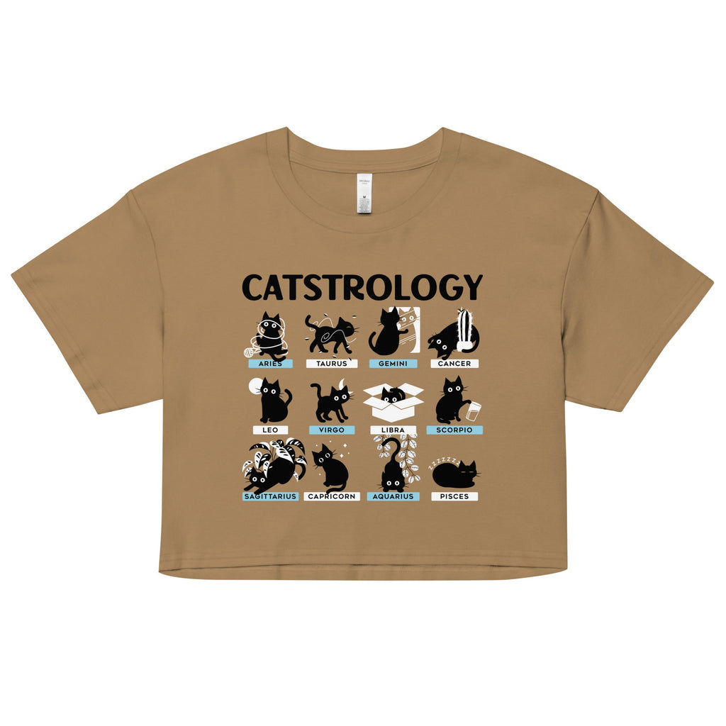 Catstrology Women's Crop Tee