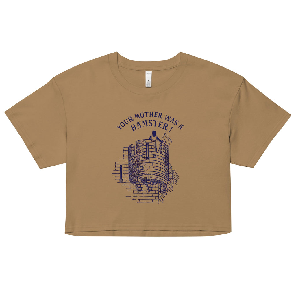 Your Mother Was A Hamster Women's Crop Tee
