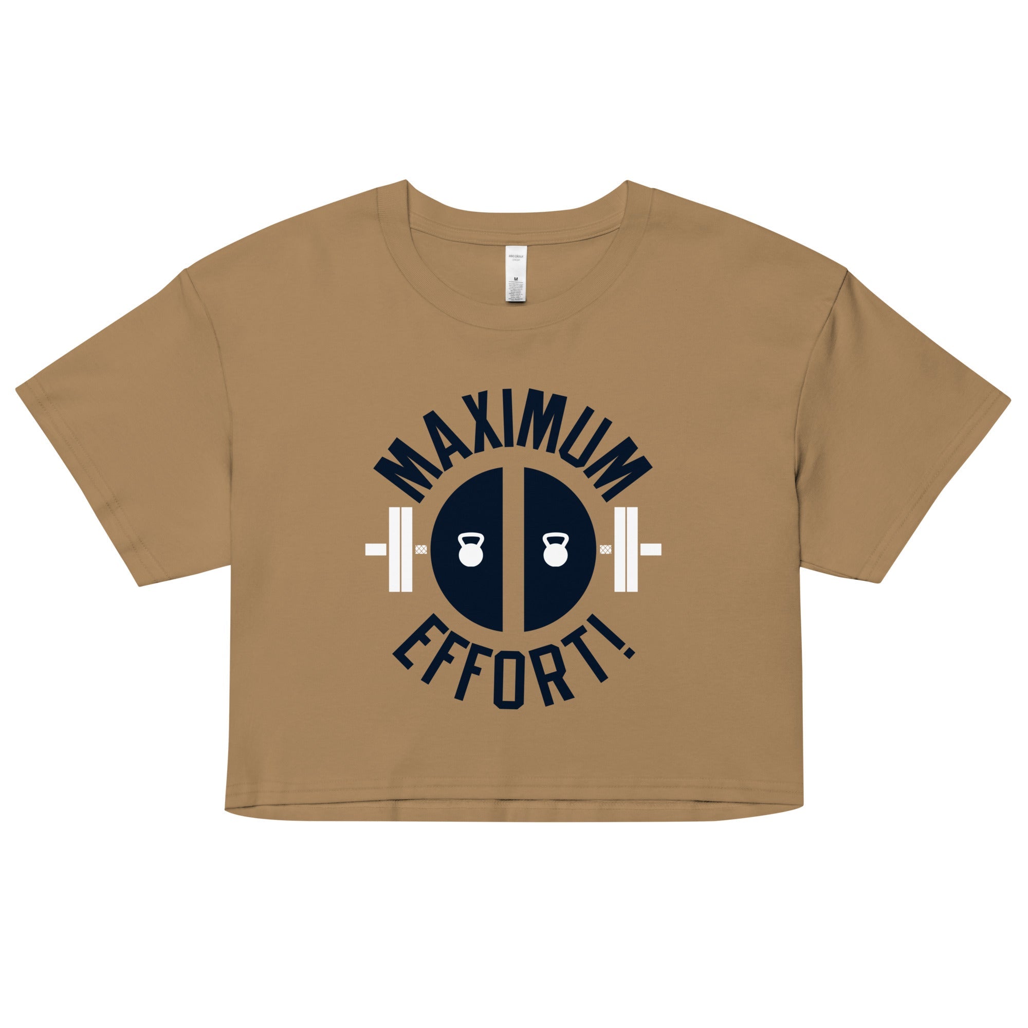 Maximum Effort! Women's Crop Tee