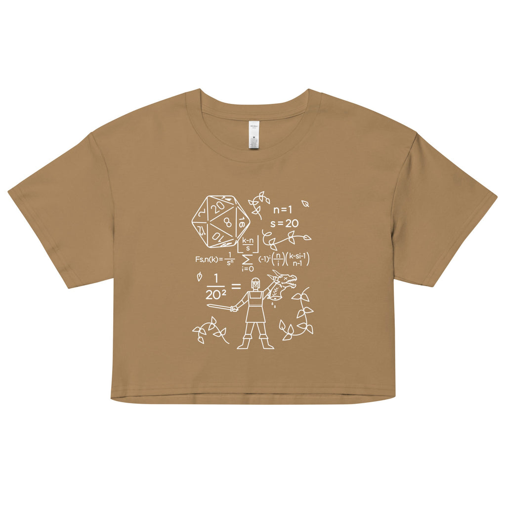 The Science Of A RPG Women's Crop Tee