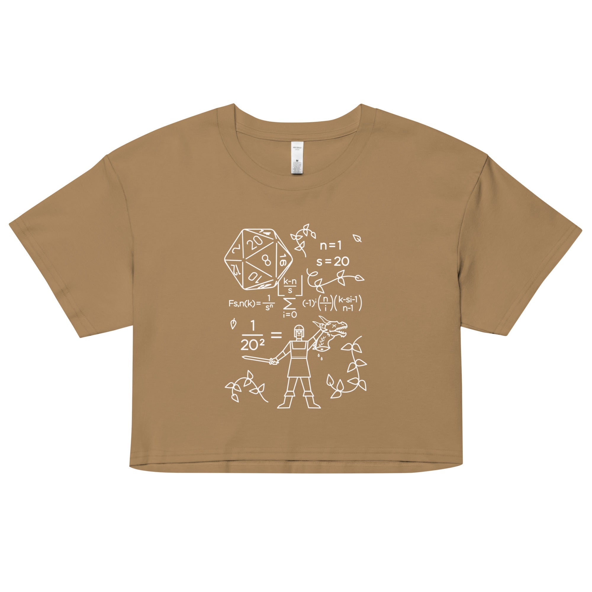 The Science Of A RPG Women's Crop Tee