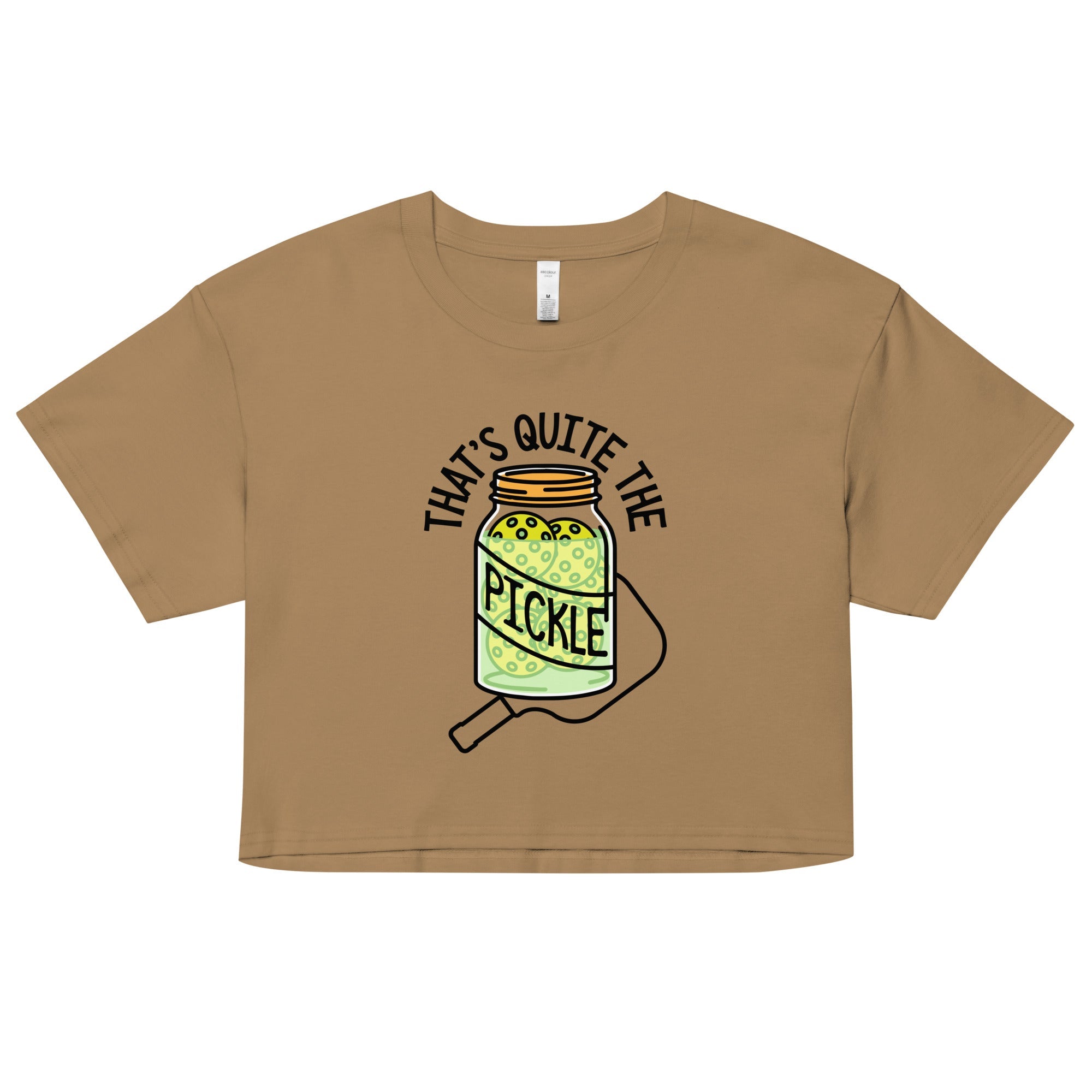 That's Quite The Pickle Women's Crop Tee
