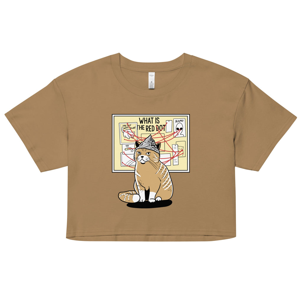 What Is The Red Dot? Women's Crop Tee