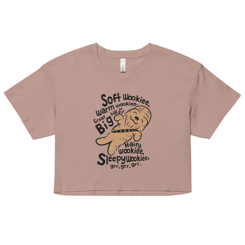 Soft Wookiee, Warm Wookiee Women's Crop Tee