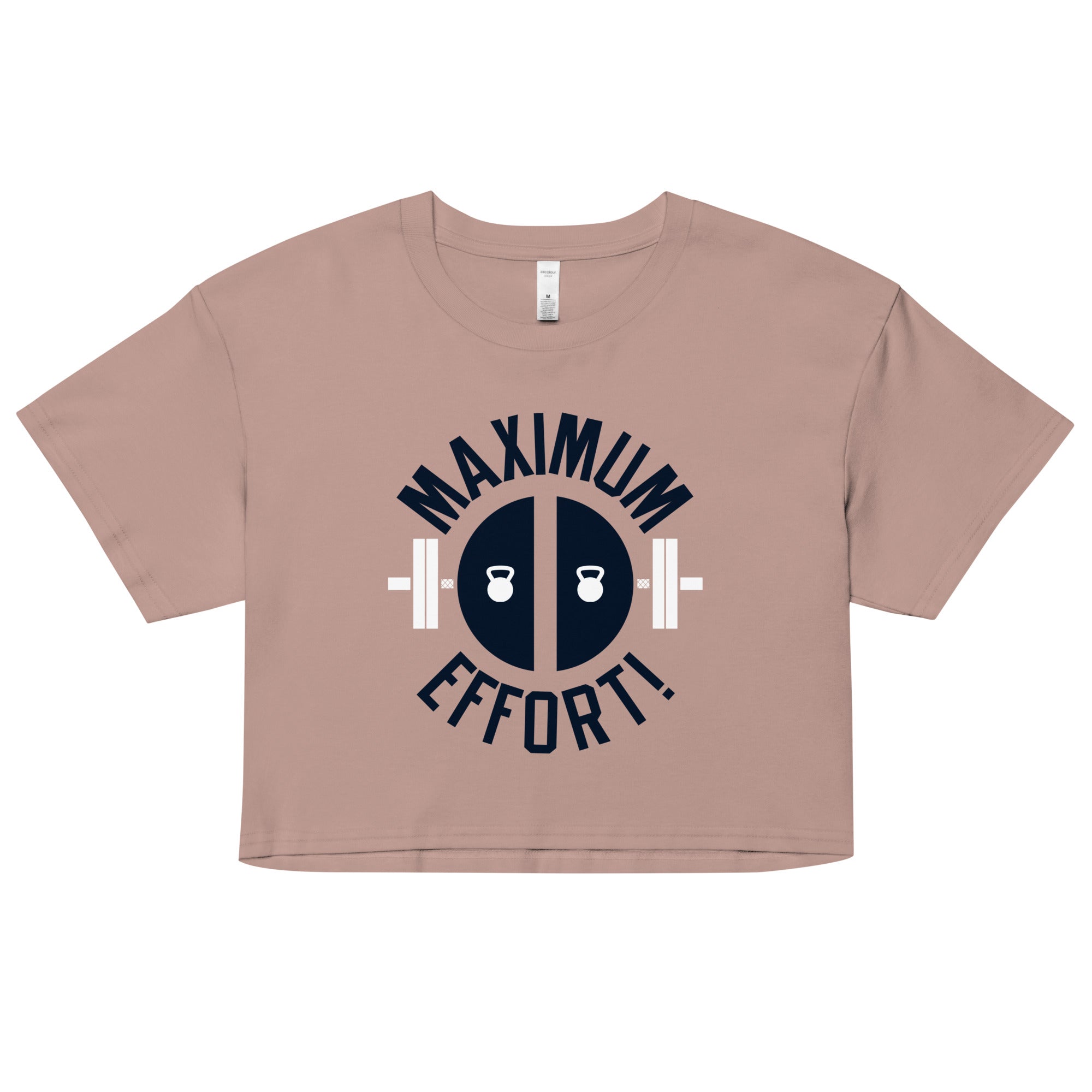 Maximum Effort! Women's Crop Tee