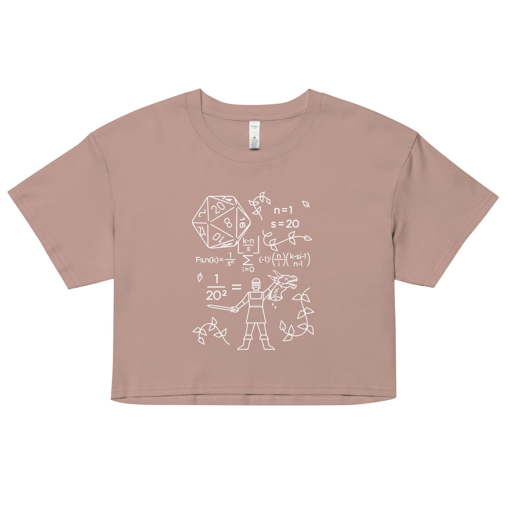The Science Of A RPG Women's Crop Tee