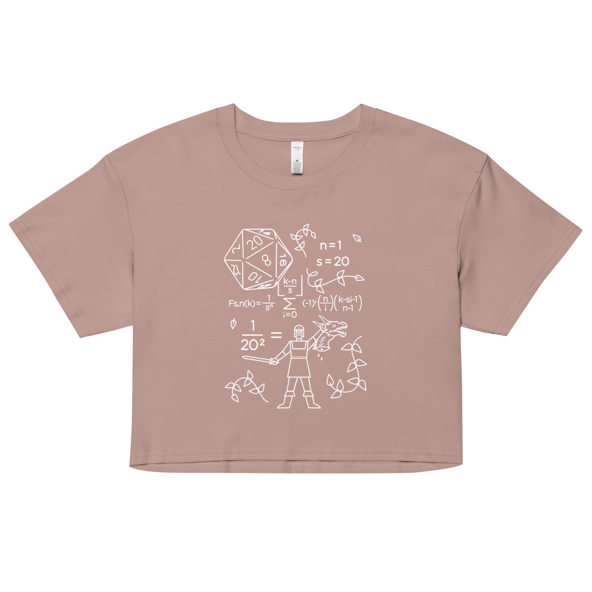 The Science Of A RPG Women's Crop Tee