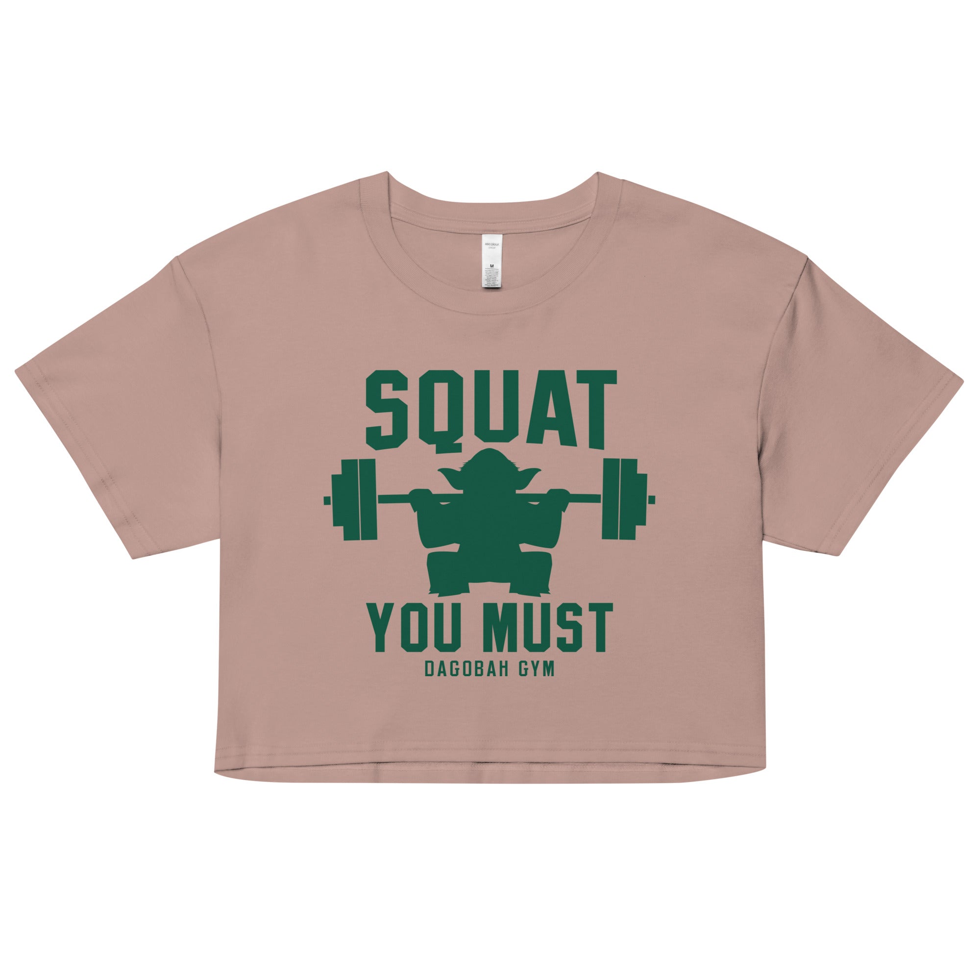 Squat You Must Women's Crop Tee
