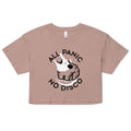 All Panic No Disco Women's Crop Tee