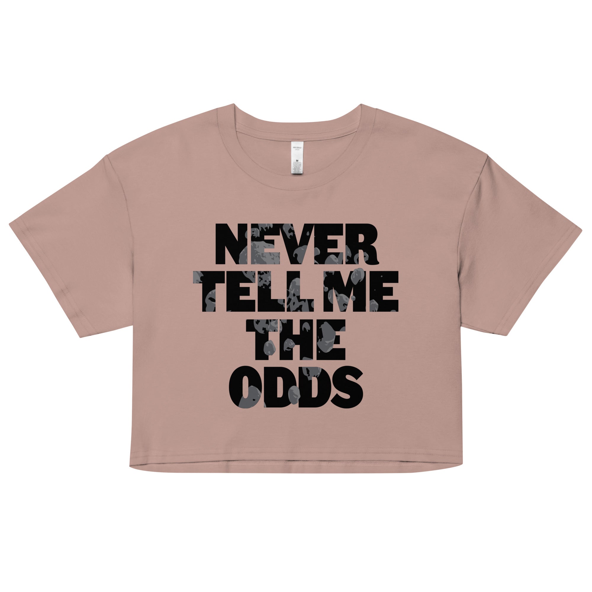 Never Tell Me The Odds Women's Crop Tee