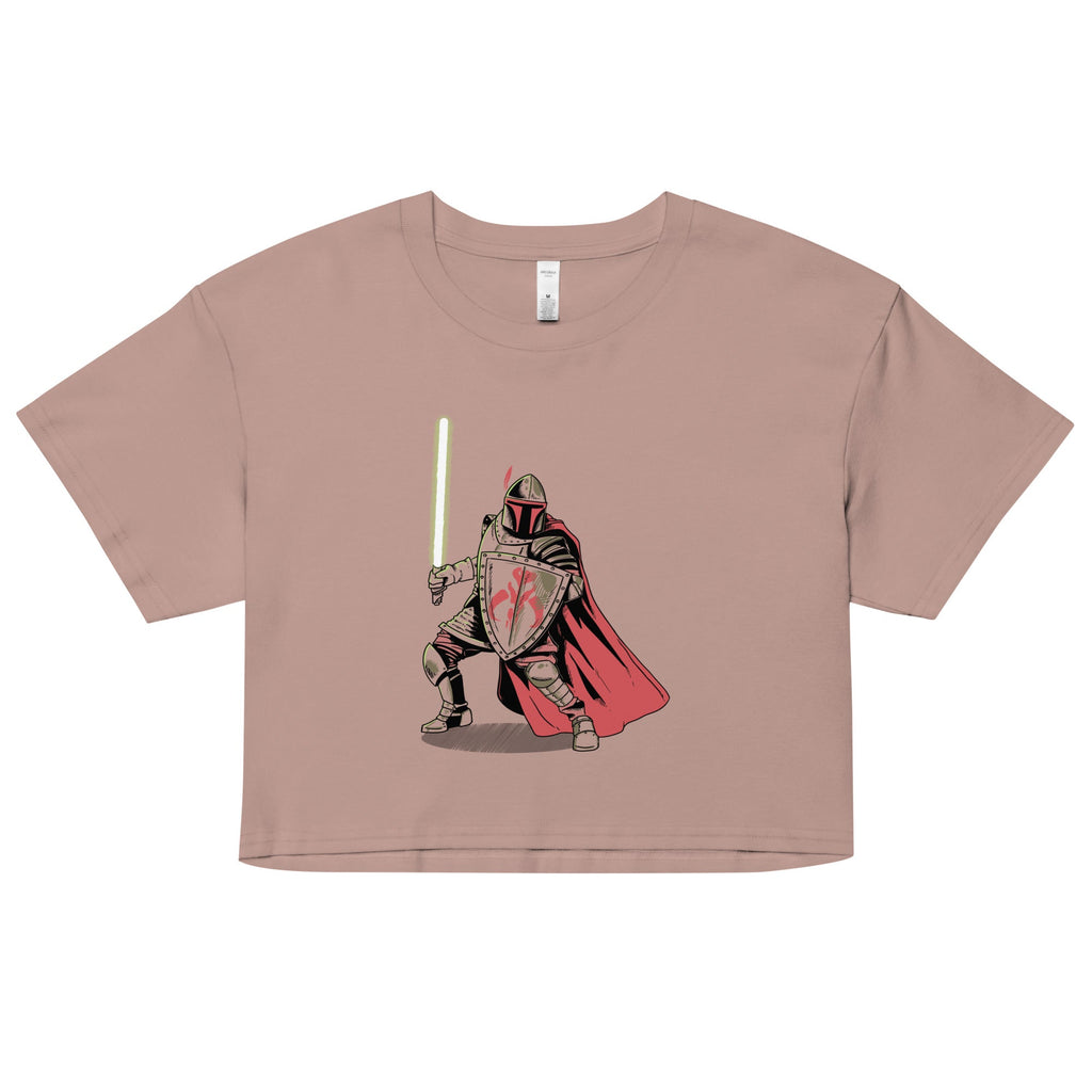 Mandalorian Knight Women's Crop Tee