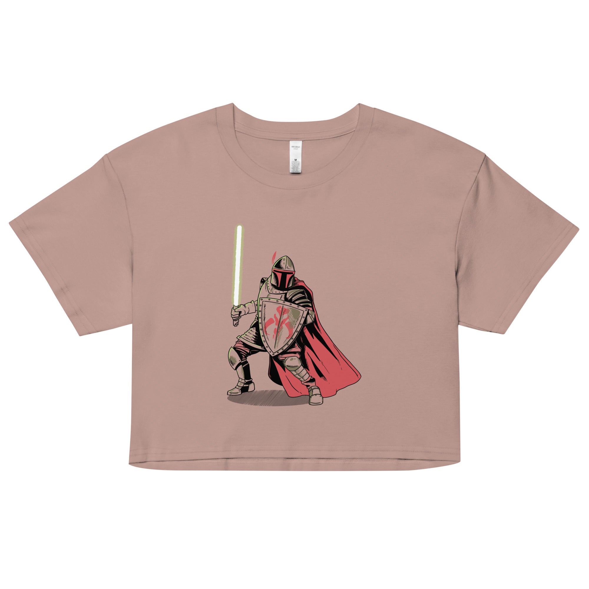 Mandalorian Knight Women's Crop Tee