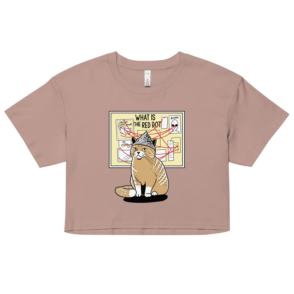 What Is The Red Dot? Women's Crop Tee