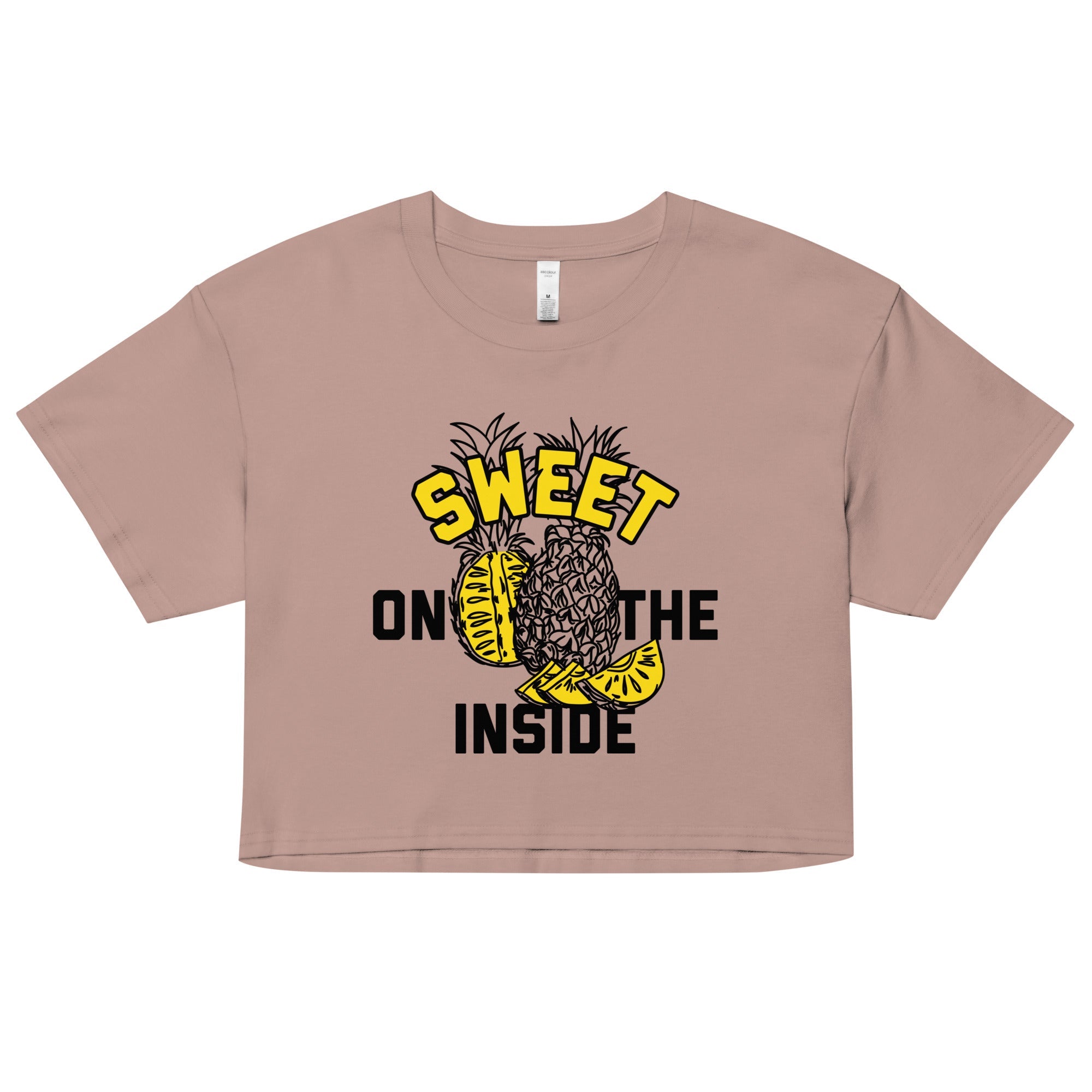 Sweet On The Inside Women's Crop Tee