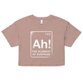 The Element Of Surprise Women's Crop Tee