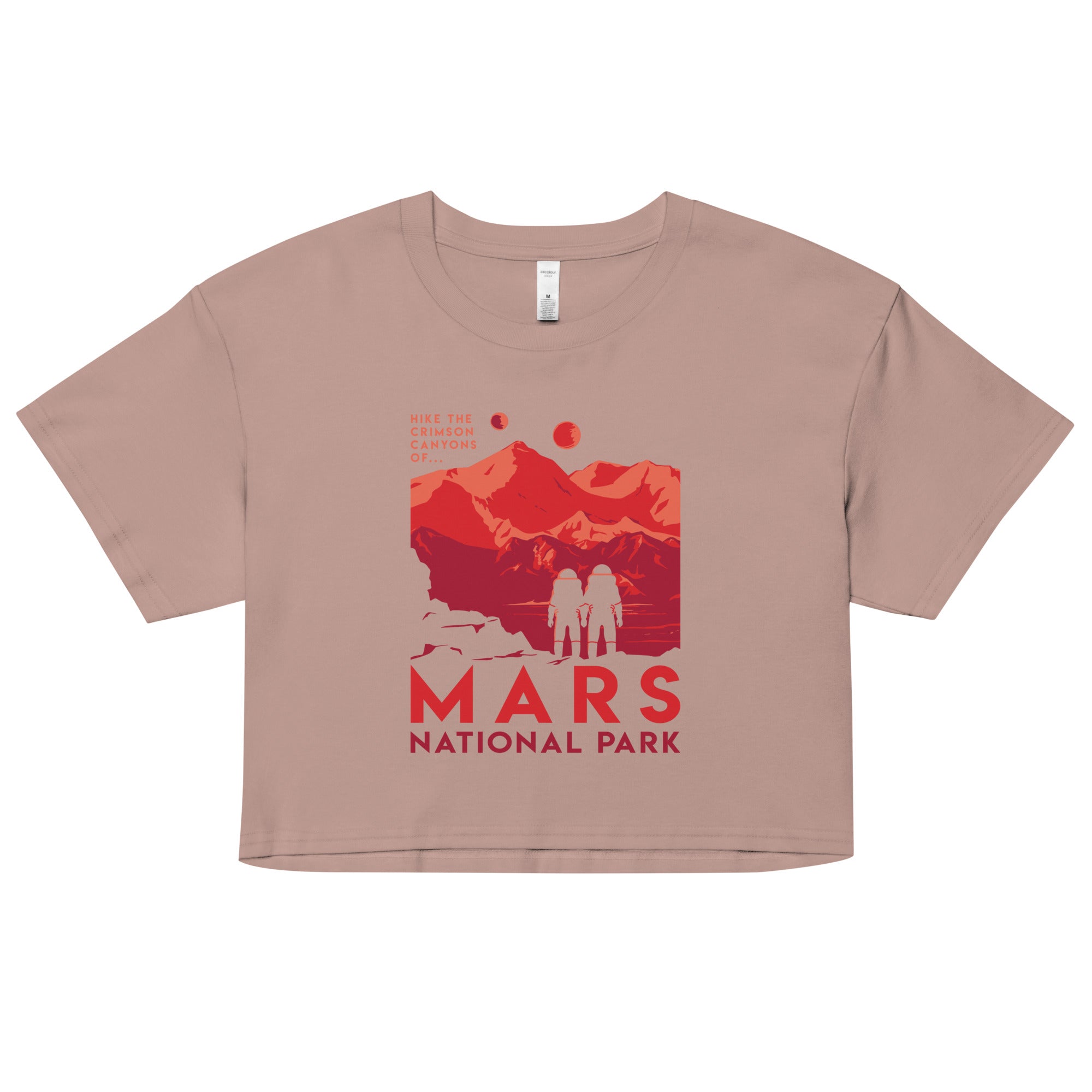 Mars National Park Women's Crop Tee