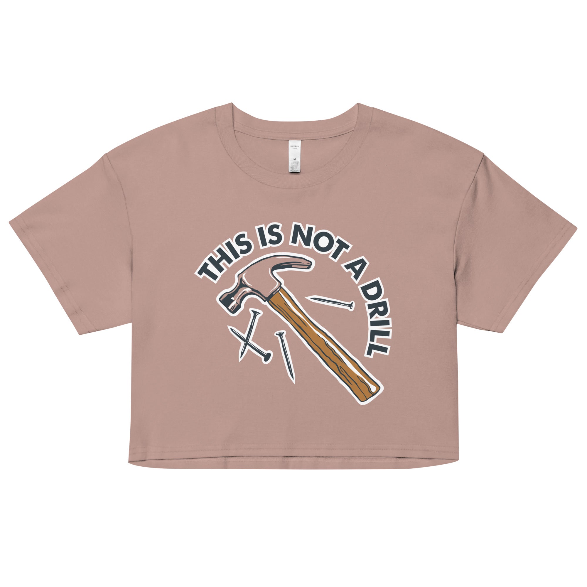 This Is Not A Drill Women's Crop Tee
