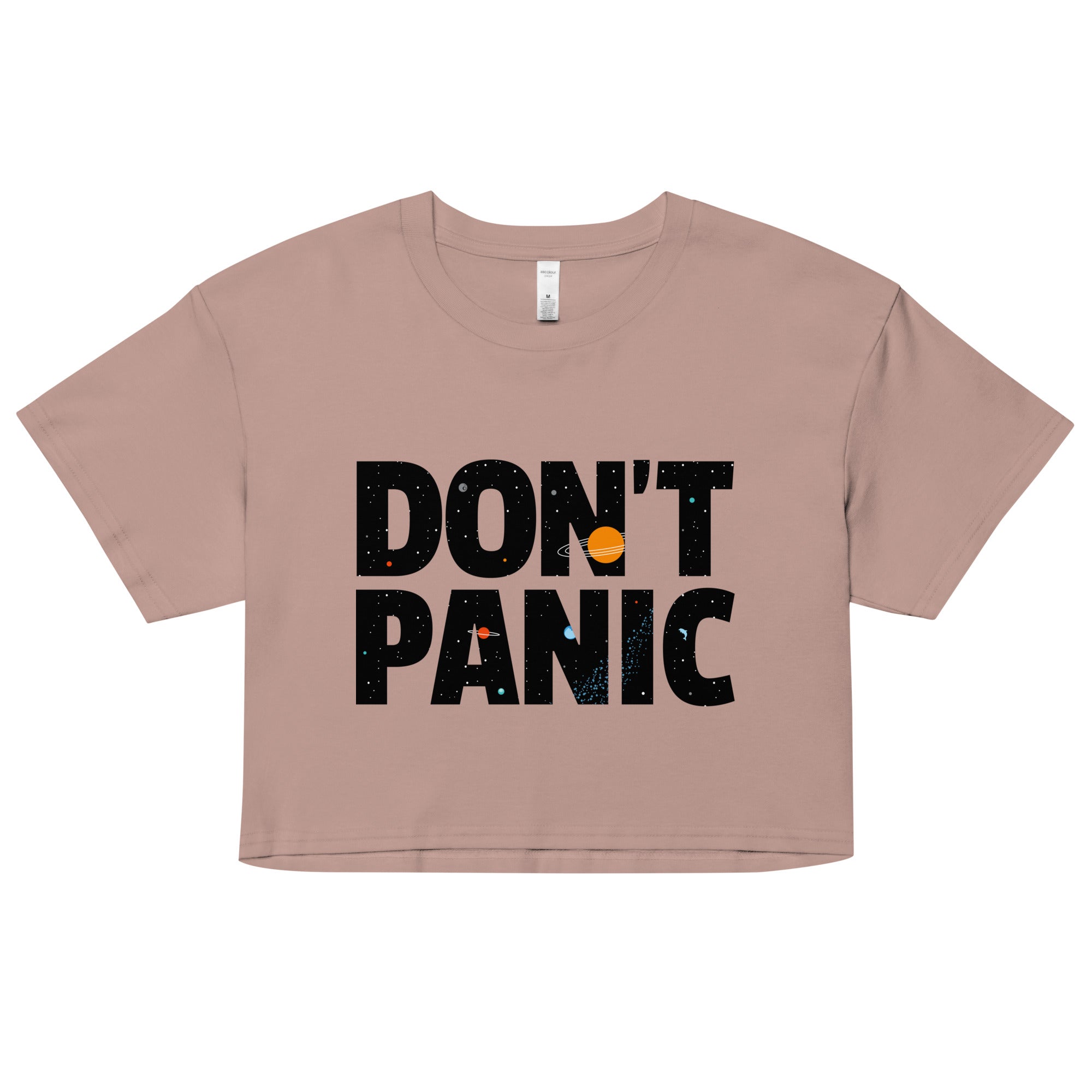 Don't Panic Women's Crop Tee