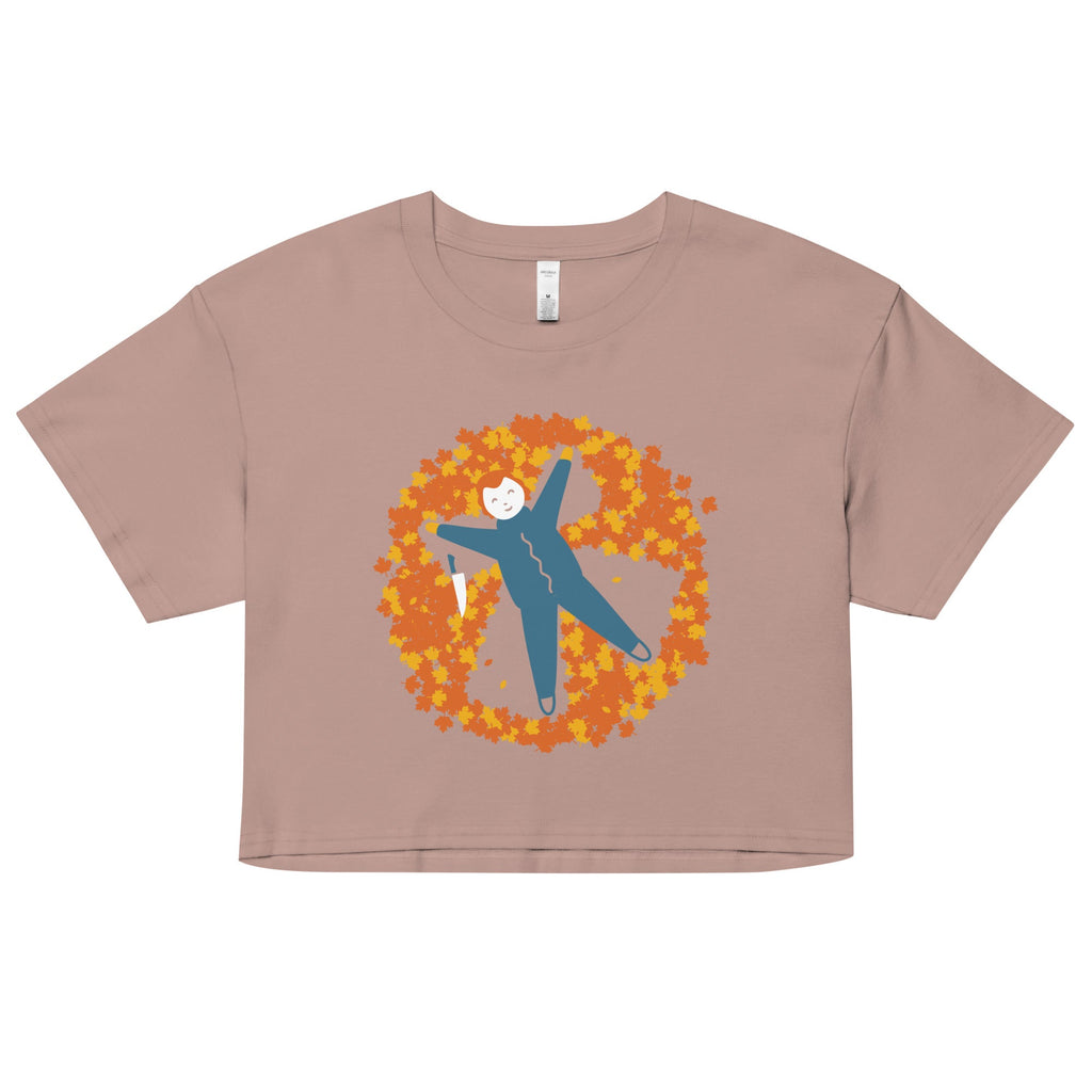 Autumn Angel Women's Crop Tee