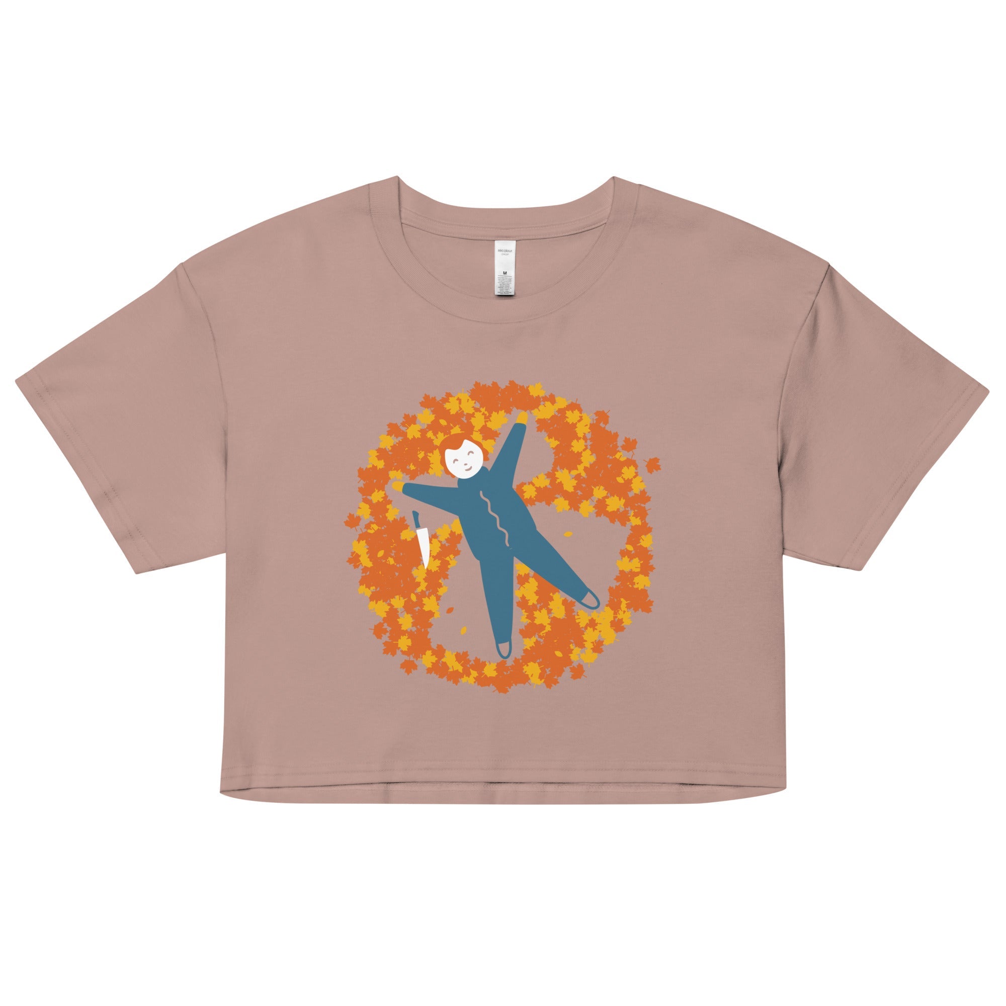 Autumn Angel Women's Crop Tee